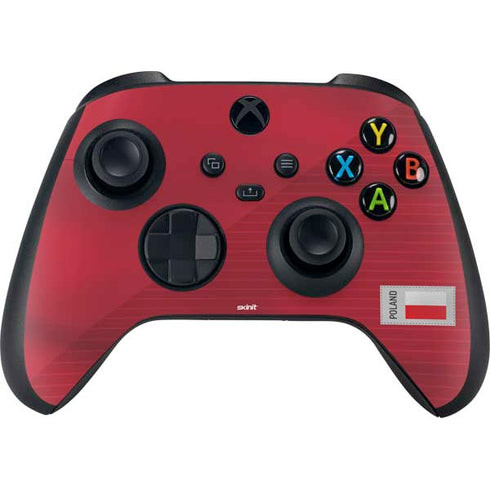 Poland Soccer Flag Xbox Series X Controller Skin