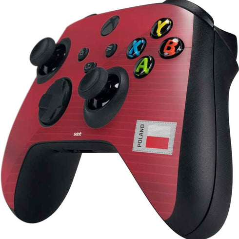 Poland Soccer Flag Xbox Series X Controller Skin