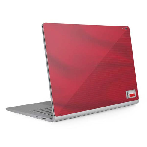 Poland Soccer Flag Surface Book 2 13.5in Skin