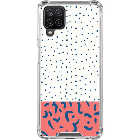 Polka Dot Split Galaxy Cases