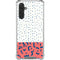 Polka Dot Split Galaxy A17 Clear Case