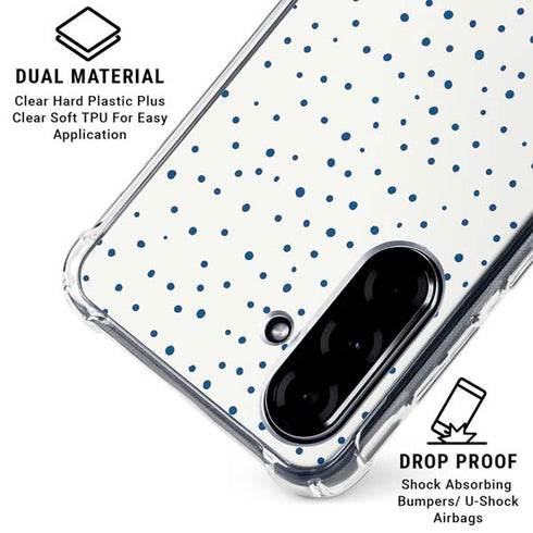 Polka Dot Split Galaxy A36 5G Clear Case