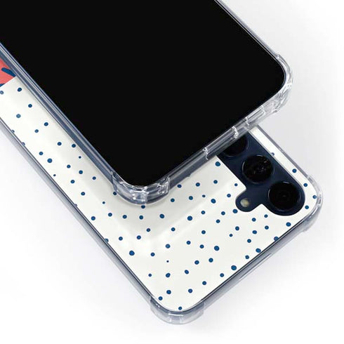 Polka Dot Split Galaxy A55 5G Clear Case
