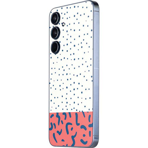 Polka Dot Split Galaxy A55 5G Skin
