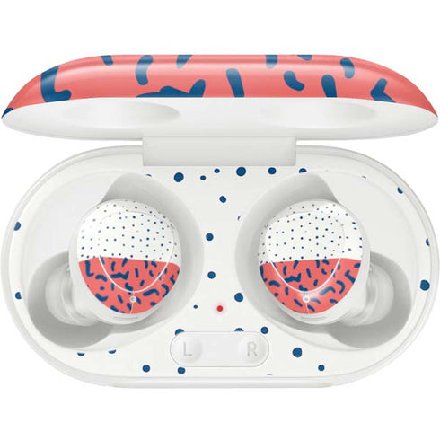Polka Dot Split Galaxy Buds Plus Skin