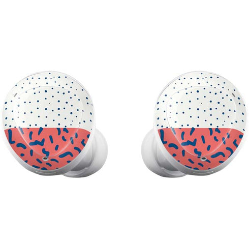 Polka Dot Split Galaxy Buds Plus Skin