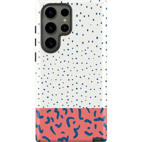 Polka Dot Split Galaxy S23 Ultra Pro Case