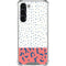 Polka Dot Split Galaxy S24 FE Clear Case