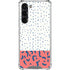 Polka Dot Split Galaxy S24 FE Clear Case
