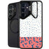 Polka Dot Split Galaxy S25 Kickstand Case