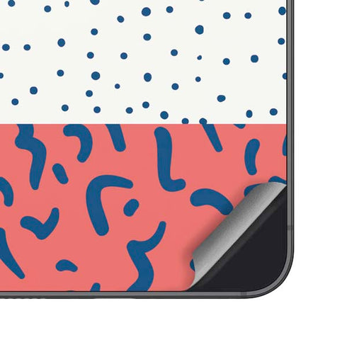 Polka Dot Split Galaxy S25 Plus Skin