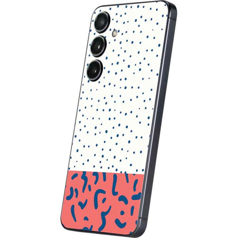 Polka Dot Split Galaxy S24 Skin