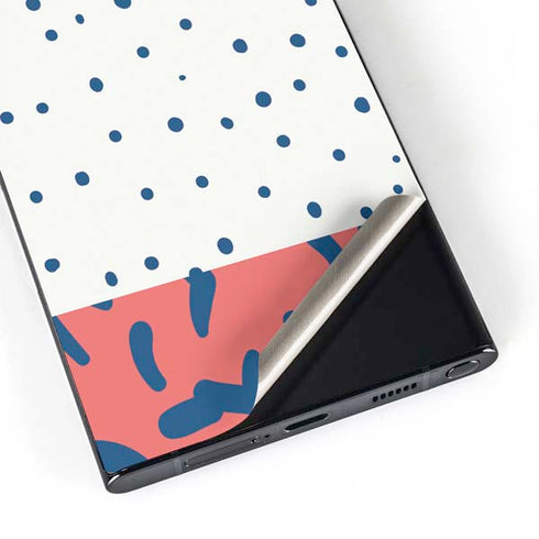 Polka Dot Split Galaxy S24 Ultra Skin