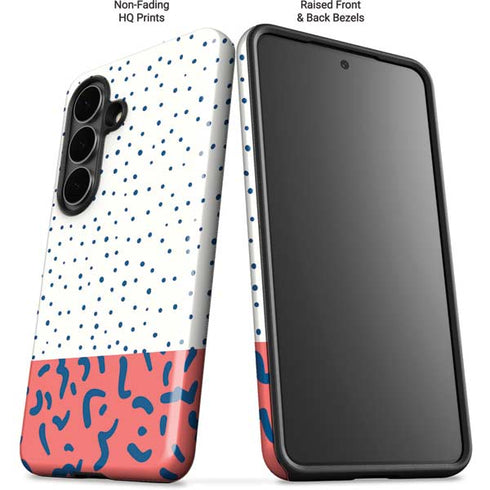 Polka Dot Split Galaxy S26 Impact Case