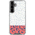 Polka Dot Split Galaxy S26 Plus Clear Case