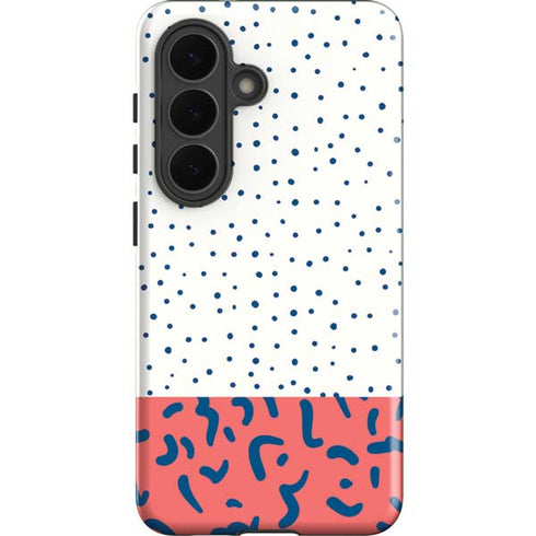 Polka Dot Split Galaxy S26 Plus Impact Case