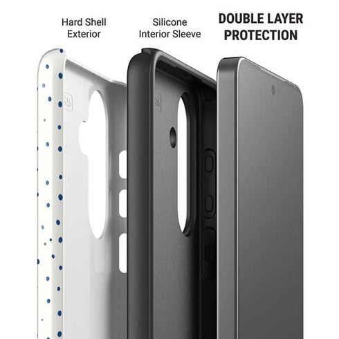 Polka Dot Split Galaxy S26 Plus Impact Case