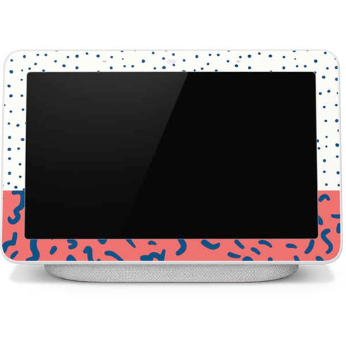 Polka Dot Split Google Home Hub Skin