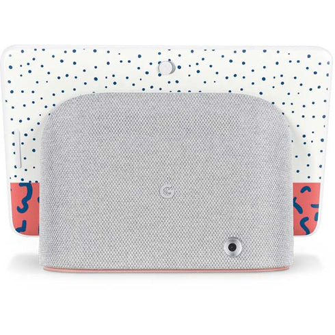 Polka Dot Split Google Home Hub Skin