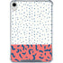 Polka Dot Split iPad 11th Gen (2025) Clear Case