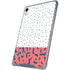 Polka Dot Split iPad 11th Gen (2025) Clear Case