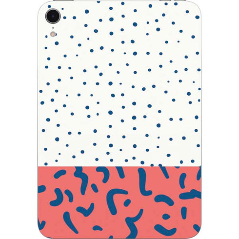 Polka Dot Split Apple iPad Mini Skin