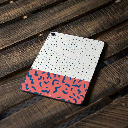 Polka Dot Split Apple iPad Pro Skin