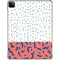 Polka Dot Split iPad Pro 11in (2024) Clear Case