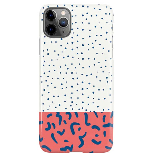 Polka Dot Split iPhone Cases