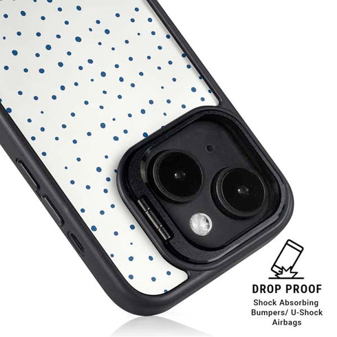 Polka Dot Split iPhone 13 Kickstand Case