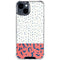Polka Dot Split iPhone 15 Clear Case