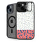 Polka Dot Split iPhone 15 Kickstand Case