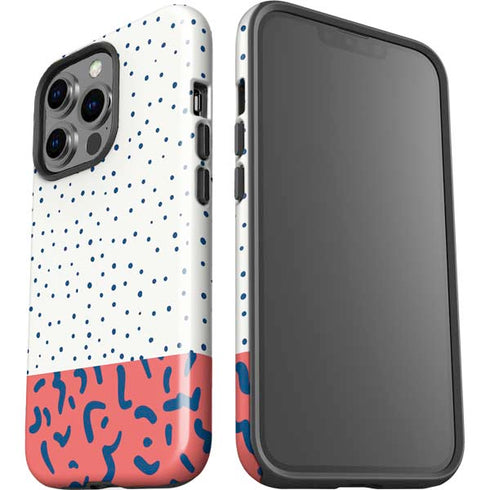 Polka Dot Split iPhone 15 Pro Impact Case