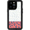 Polka Dot Split iPhone 15 Pro Waterproof Case