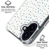 Polka Dot Split iPhone 16 Clear Case
