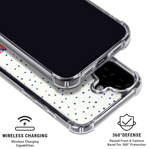 Polka Dot Split iPhone 16 MagSafe Case
