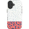 Polka Dot Split iPhone 16 Plus Magsafe Impact Case