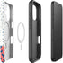 Polka Dot Split iPhone 16 Plus Magsafe Impact Case