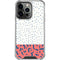 Polka Dot Split iPhone 16 Pro Clear Case