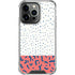 Polka Dot Split iPhone 16 Pro Clear Case
