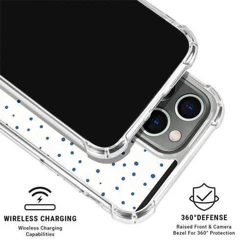 Polka Dot Split iPhone 16 Pro Clear Case