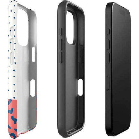 Polka Dot Split iPhone 16 Pro Impact Case