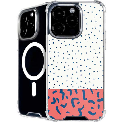 Polka Dot Split iPhone 16 Pro MagSafe Case