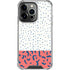 Polka Dot Split iPhone 16 Pro Max Clear Case