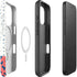 Polka Dot Split iPhone 16 Pro Max Magsafe Impact Case