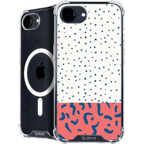 Polka Dot Split iPhone 16e MagSafe Case