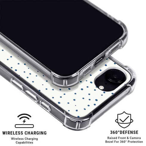 Polka Dot Split iPhone 16e MagSafe Case