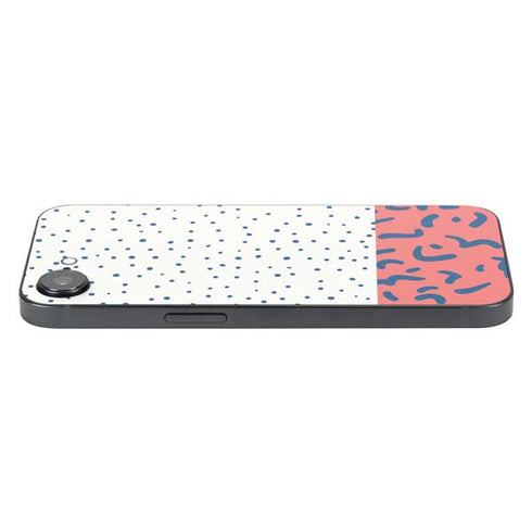 Polka Dot Split iPhone 16e Skin