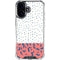 Polka Dot Split iPhone 17 Clear Case