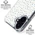 Polka Dot Split iPhone 17 Clear Case